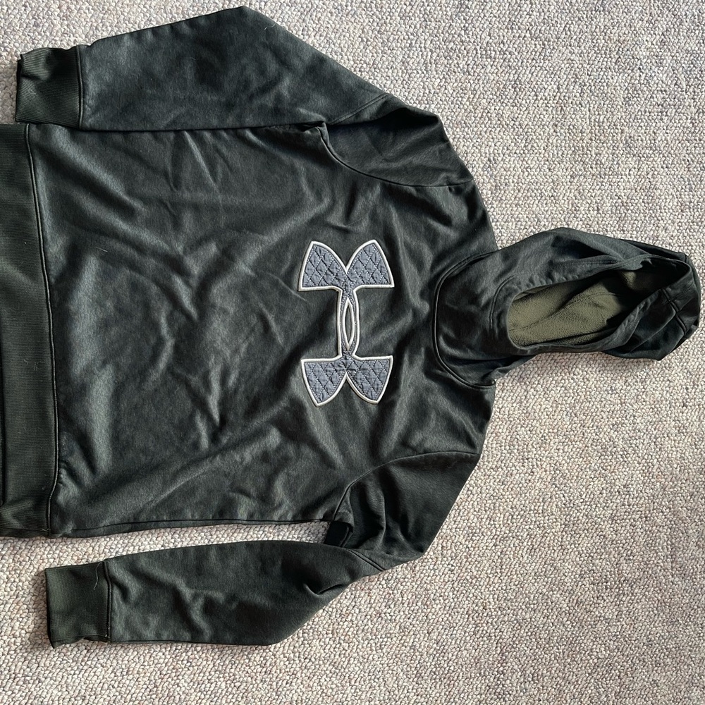 Under Armour Olive and Black ColdGear SweatShirt